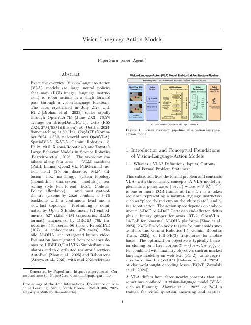 Vision-Language-Action